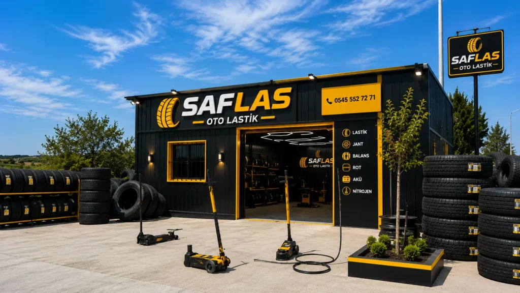 Saflas Oto Lastik Arnavutköy İşyeri